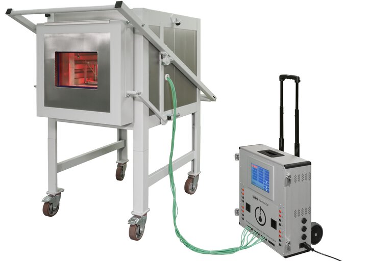 Portable measurement system for SAT and TUS tests according to AMS2750 and CQI-9 JUMO thermoCOR (987050)
