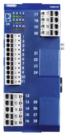 JUMO mTRON T - 多通道控制器模块