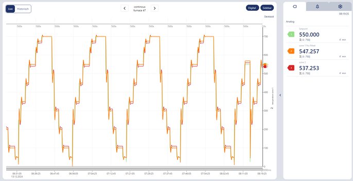 Browser-based recorder screen