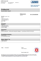 Radsatzfühler 902195 Bahnzulassung Zertifikat