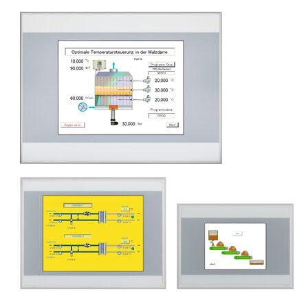 Operating panels for JUMO mTRON T