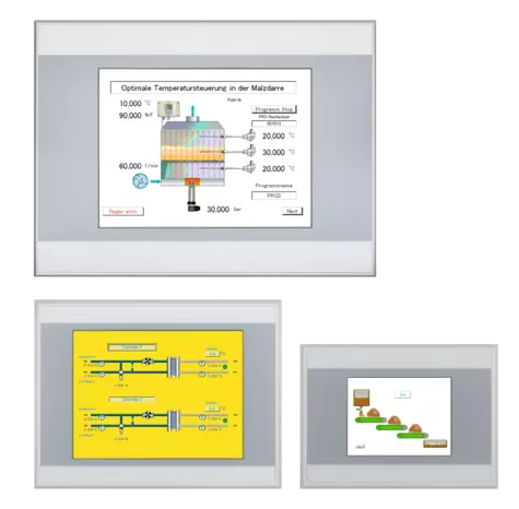 JUMO mTRON T - Automatiseringssysteem - Bedienpanelen