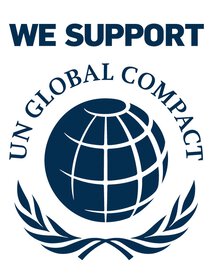 Grafik We Support UN Global Compact