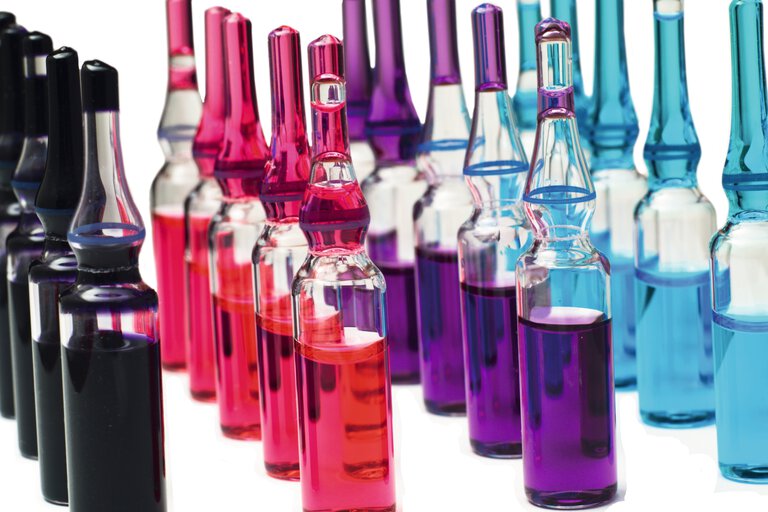 glass vials