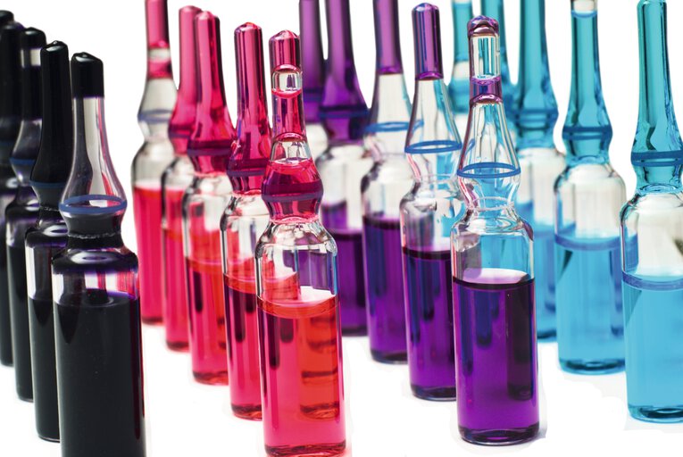 glass vials