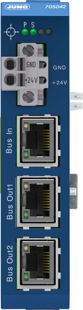 JUMO router module 3-port for JUMO variTRON automation system