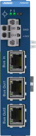 Modul routeru, 3-portový - Modul pro automatizační systém JUMO variTRON