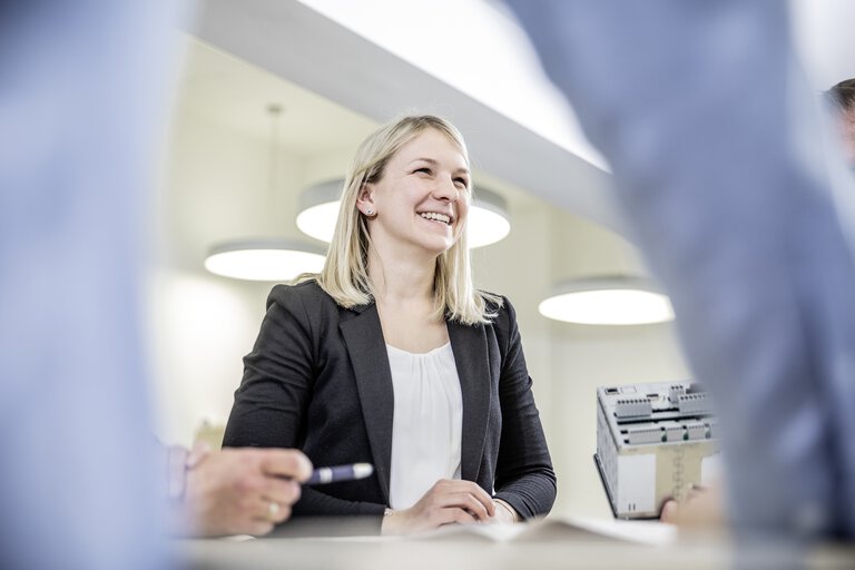 Ingenieur in gesprek