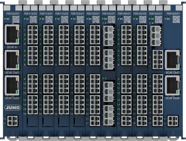 Flexible and scalable JUMO I/O System