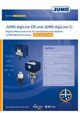 Titel JUMO digiLine CR/Ci-Broschüre