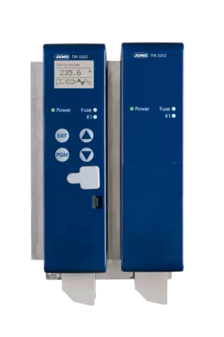JUMO TYA S202 - Трехфазный тиристорный регулятор мощности в энергосберегающей системе импульсного регулирования