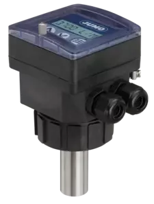 JUMO flowTRANS MAG I02 - Plug-in magnetic-inductive flow transmitter with display