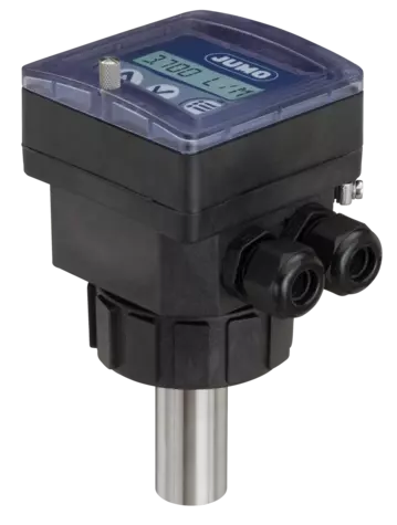 JUMO flowTRANS MAG I02 - Plug-in magnetic-inductive flow transmitter with display