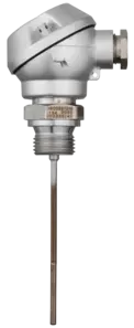 Sonda de temperatura RTD con aislamiento mineral - Con cabezal tipo J según DIN EN 60751