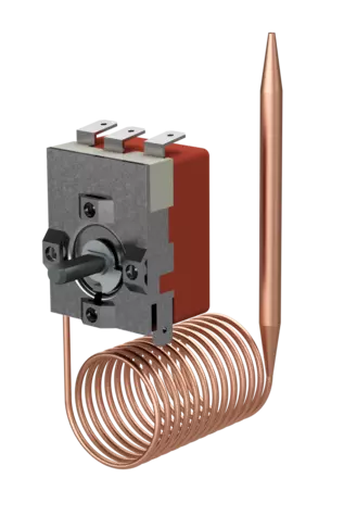 JUMO heatTHERM P100 - Vestavný termostat