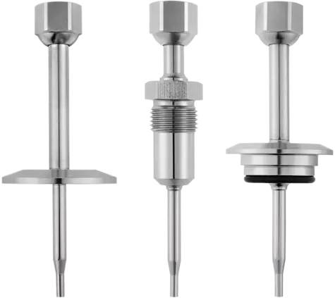 Hygienic thermowells - For temperature probes