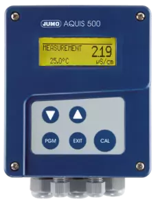 JUMO AQUIS 500 AS - Visar instrument och regulator för processignaler