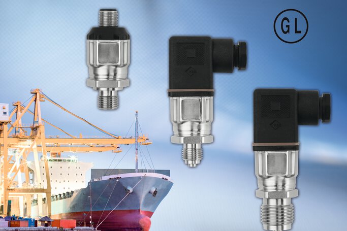 Przetwornik ciśnienia OEM z dopuszczeniem DNV GL JUMO MIDAS S07 MA (401021)