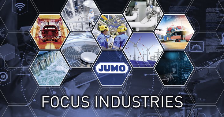 Focusbranches van JUMO