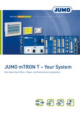 Prospekt JUMO mTRON T -  Your System