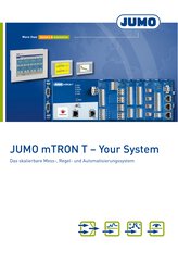 브로셔 JUMO mTRON T -  Your System