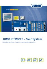 Broschüre JUMO mTRON T Mess-, Regel- und  Automatisierungssystem 
