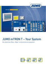 Broschüre JUMO mTRON T Mess-, Regel- und  Automatisierungssystem 