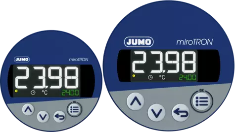 JUMO miroTRON - Electronic thermostat with optional PID two-state controller function