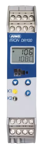 JUMO iTRON DR 100 - 소형 컨트롤러(DIN rail타입)