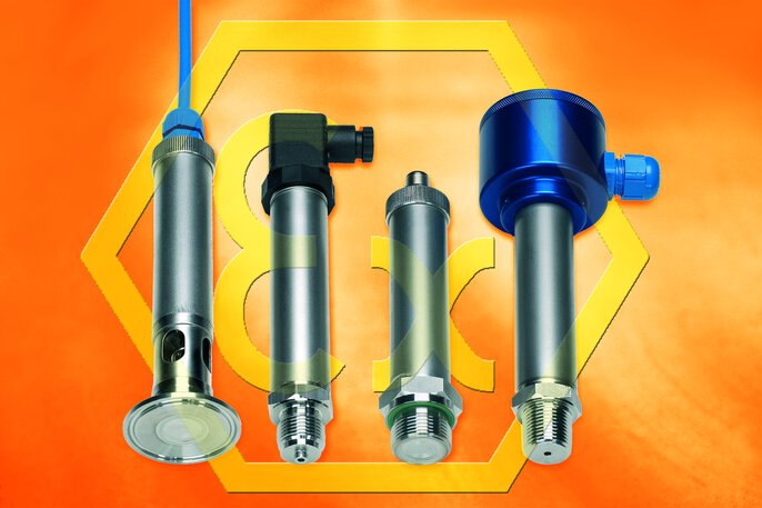 Pressure transmitters and level probes from the dTRANS series