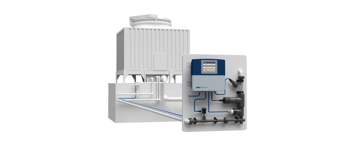 Industrial Cooling tower with JUMO solutions