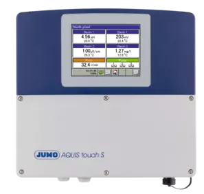 JUMO AQUIS touch S - 수질분석을 위한 모듈형 멀티채널 측정장치