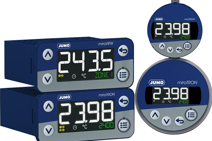 JUMO miroTRON electronic thermostats