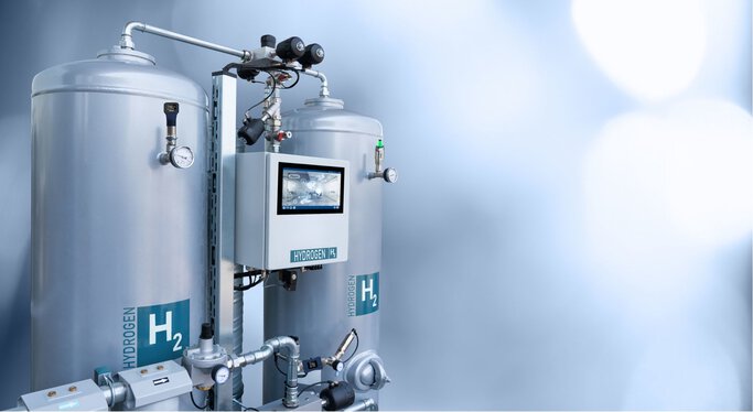 Waterstof productie met elektrolyse