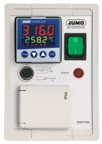 JUMO LR-316 - Laboratoryjny regulator temperatury PID w obudowie