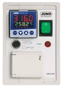 JUMO LR 316 - Controlador de laboratorio en carcasa de sobremesa