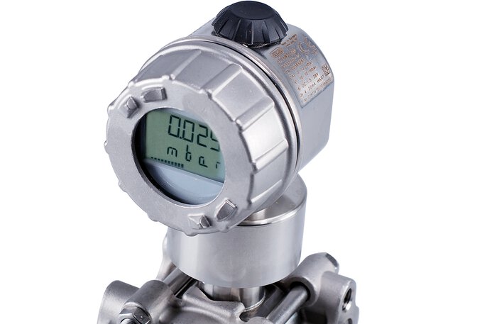 Hygienic differential pressure transmitter dTRANS p20 DELTA