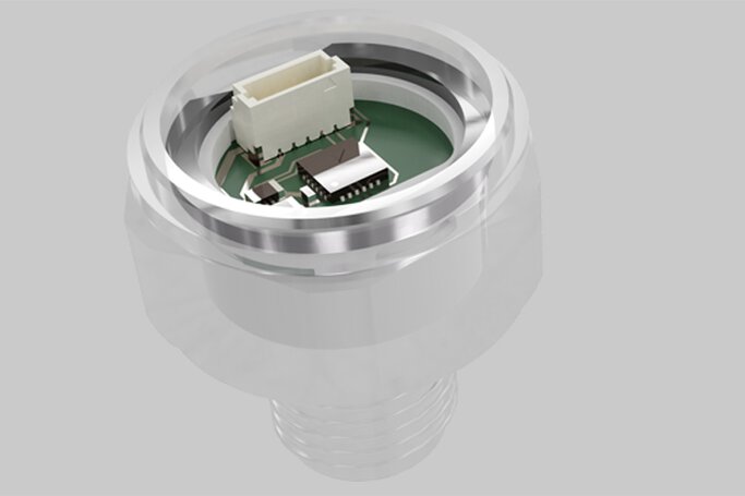 Ceramic thick-film pressure sensor