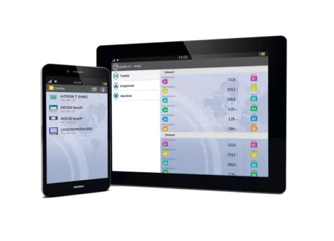 JUMO Device App - Mobil tilgang til JUMO-enheter