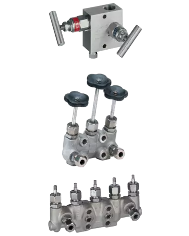 Valve blocks - for pressure transmitters