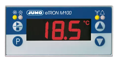 JUMO eTRON M100 - Elektronik 2 kanallı mikrostat
