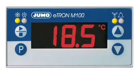 JUMO eTRON M100 - Elektronische tweekanalen microstaat