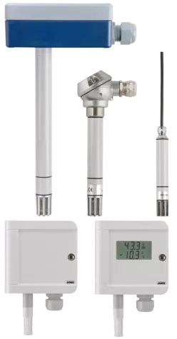 Capteurs d'humidité (capacitifs) et capteurs de température - Pour application en climatisation