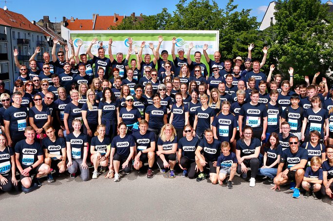 JUMO beim RhönEnergie Challenge-Lauf 2019