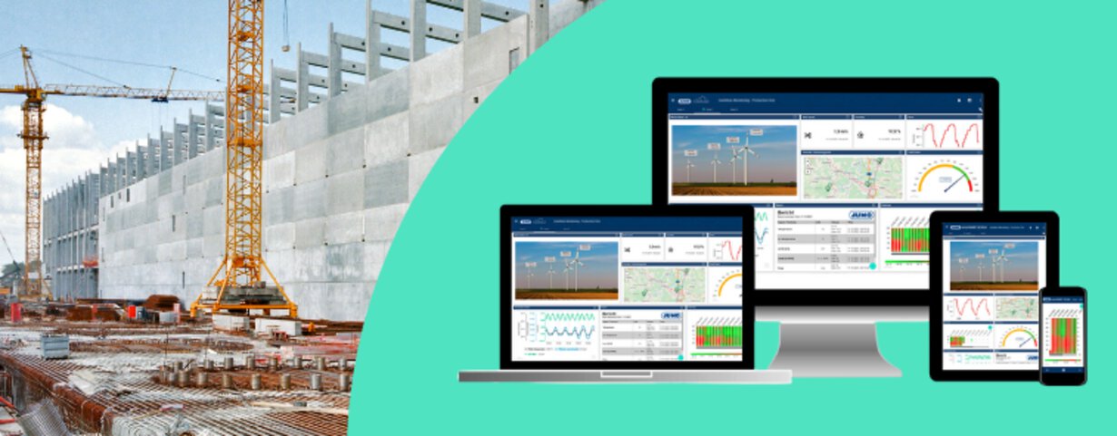 IoT platform for secure process management in the JUMO SCADA Cloud for fluid analysis at construction sites (701810)