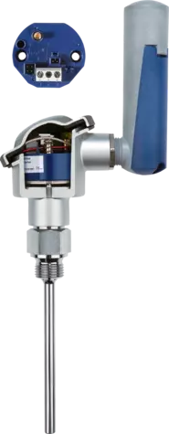 JUMO Wtrans B - Беспроводной датчик температуры для установки в головку типа B