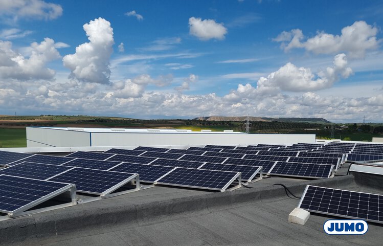 sostenibilidad y placas solares en Jumo España