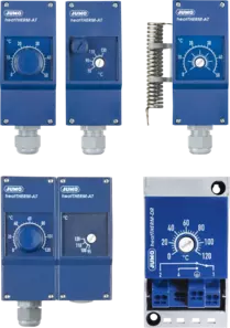 JUMO heatTHERM-AT / heatTHERM-DR - termostat ograniczający / termostat podwójny / termostat regulacyjny / termostat bezpieczeństwa