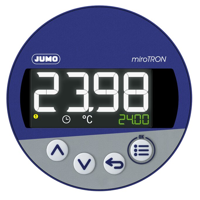 round electronic thermostat miroTRON