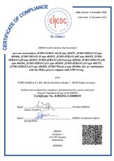 Certificat EHEDG Pression